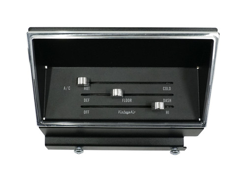 1966-67 Chevelle with Factory Air Control Panel Upgrade Kit 1966-67 Chevelle with Factory Air Control Panel Upgrade Kit