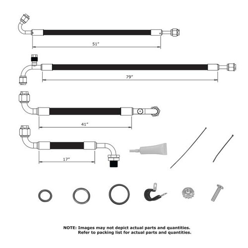 1979-93 Mustang SureFit™ Reduced Barrier Standard Hose Kit