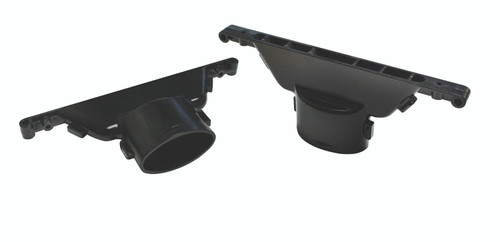 Defrost Duct Pair, Universal with Integrated Air Diverters for 2" Duct Hose Defrost Duct Pair, Universal with Integrated Air Diverters for 2" Duct Hose