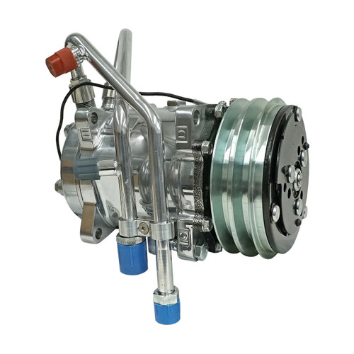 Polished Tite Fit Lines with Tite Nut Kit without Service Port, 35 & Up Polished Tite Fit Lines with Tite Nut Kit without Service Port, 35 & Up