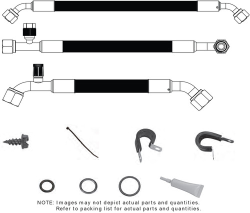1967-91 Jeep Wagoneer/Cherokee SureFit™ Reduced Barrier Standard Hose Kit 1967-91 Jeep Wagoneer/Cherokee SureFit™ Reduced Barrier Standard Hose Kit