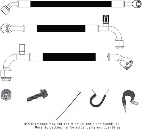 1971-80 International Harvester Scout II SureFit® Reduced Barrier Standard Hose Kit