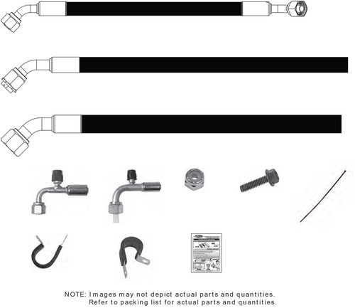 1971-80 International Harvester Scout II SureFit® Reduced Barrier Modified Hose Kit