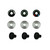 1968-83 FJ40 Land Cruiser SureFit™ Control Panel Knob Upgrade Kit