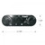 Upgrade 3-Knob Gen IV & 5 ProLine™ Oval Horizontal Control Panel with Black Anodized Face and Knobs