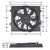 1987-95 Jeep YJ 16" LoPro™ 500 Watt Brushless Fan/Shroud Kit