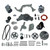 Front Runner™ Drive System, Big Block Chevrolet, Bright/Chrome, with Power Steering