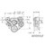 Front Runner™ Drive System, Big Block Chevrolet, Bright/Chrome, without Power Steering