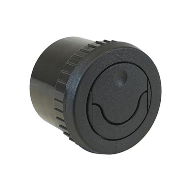 Standard Series Adjustable Double Vane Louver All Black