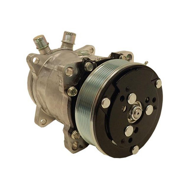 508 Compressor with 7-Groove Serpentine Pulley and Standard Finish