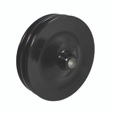 OEM Style Power Steering Steel Pulley Double Groove For Keyway Pump