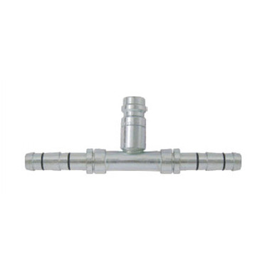 UAC A/C Fittings – #8 And #10 Straight With Service Ports – FT1303-3SBC & FT1302-3SBC