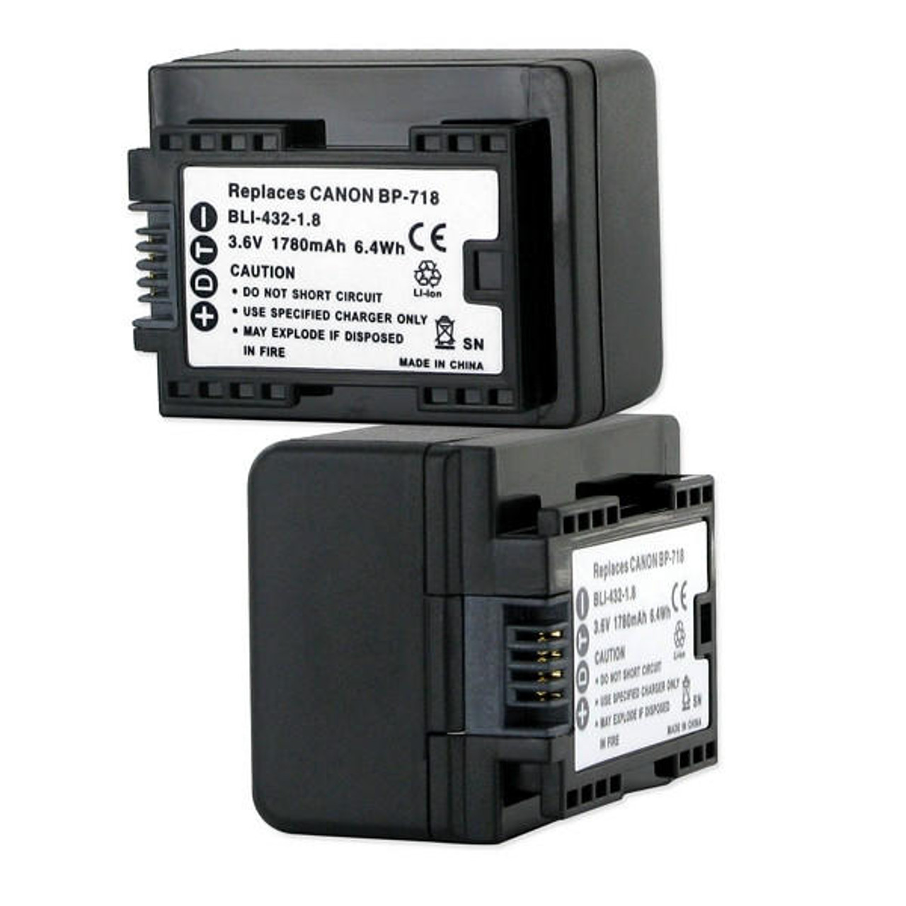 Canon VIXIA HF M52 Digital Battery BB-145841 - batterykings.com