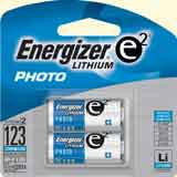 123 Energizer batteries 2 Pack BB000470