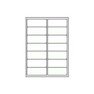 Avery 5162 Compatible Address Labels (100 sheets, 14 labels per Sheet