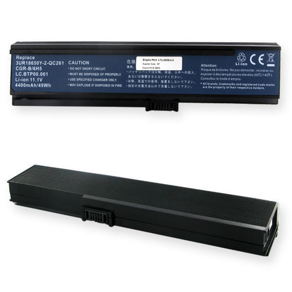 Empire Scientific Acer TravelMate 2483WXMi Laptop Battery BB-190306 