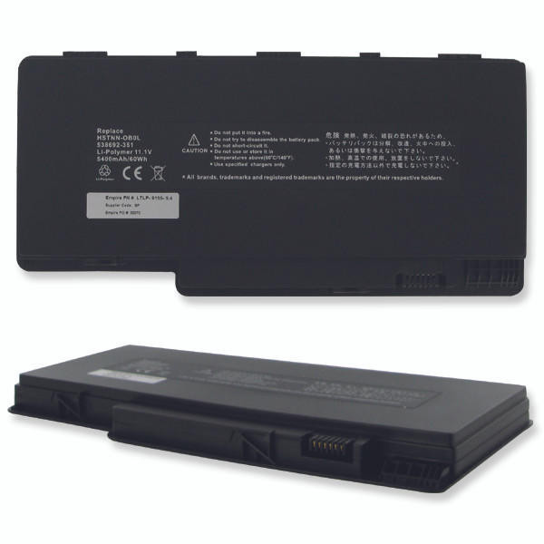 Empire Scientific Hp PAVILION DM3-1005TX Laptop Battery BB-206057 