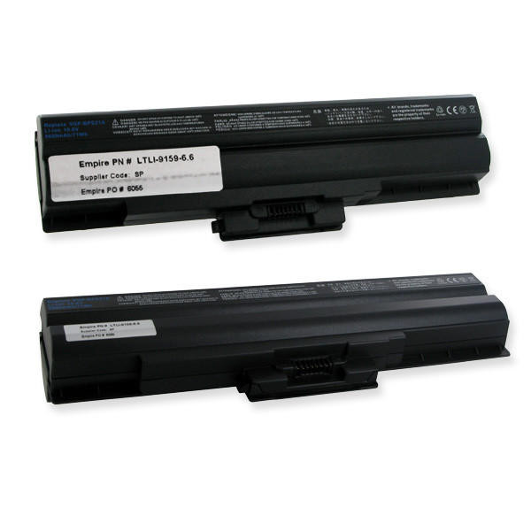Empire Scientific Sony VAIO VGN-AW51JGB Laptop Battery BB-197694 