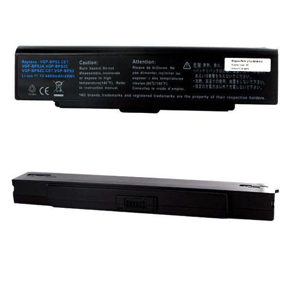 Empire Scientific Sony VAIO VGN-N17C/W Laptop Battery BB-188177 