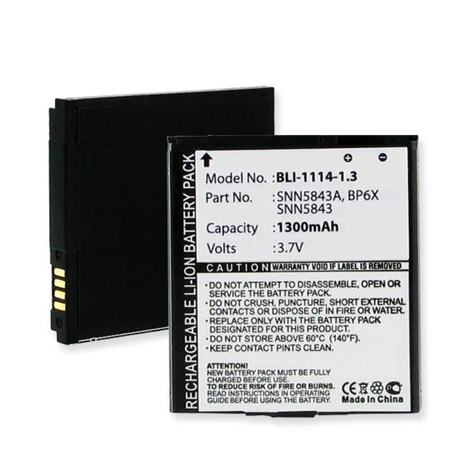 Empire Scientific Motorola BP6X Cellular Battery BB-140813 