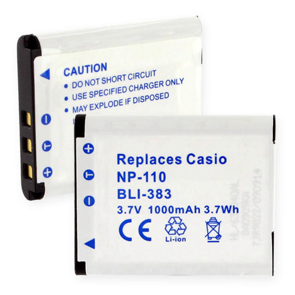 Empire Scientific Casio NP-110 Digital Battery BB-144429  Empire Scientific Casio NP-110 Digital Battery BB-144429