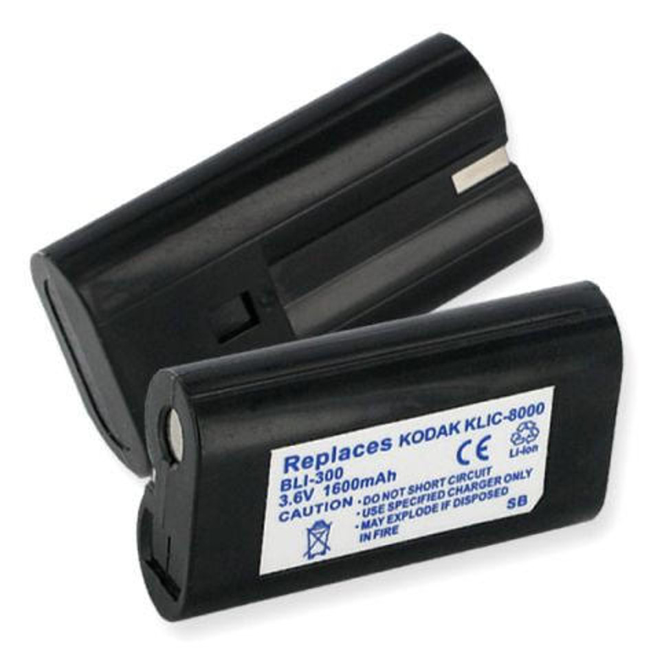 CAMCORDERS AND CAMERAS Kodak Z1012 IS battery, 1.6Ah bb-076302 