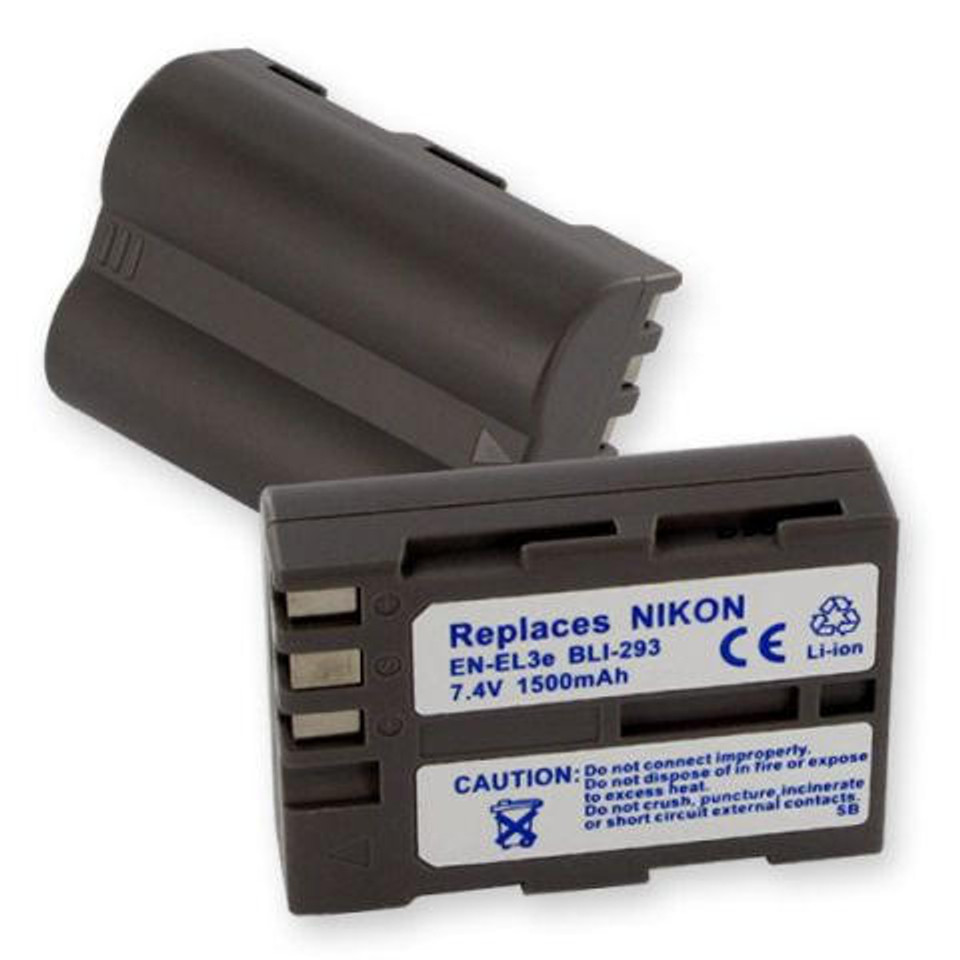 CAMCORDERS AND CAMERAS Nikon D200 battery, 1.5Ah bb-076221 