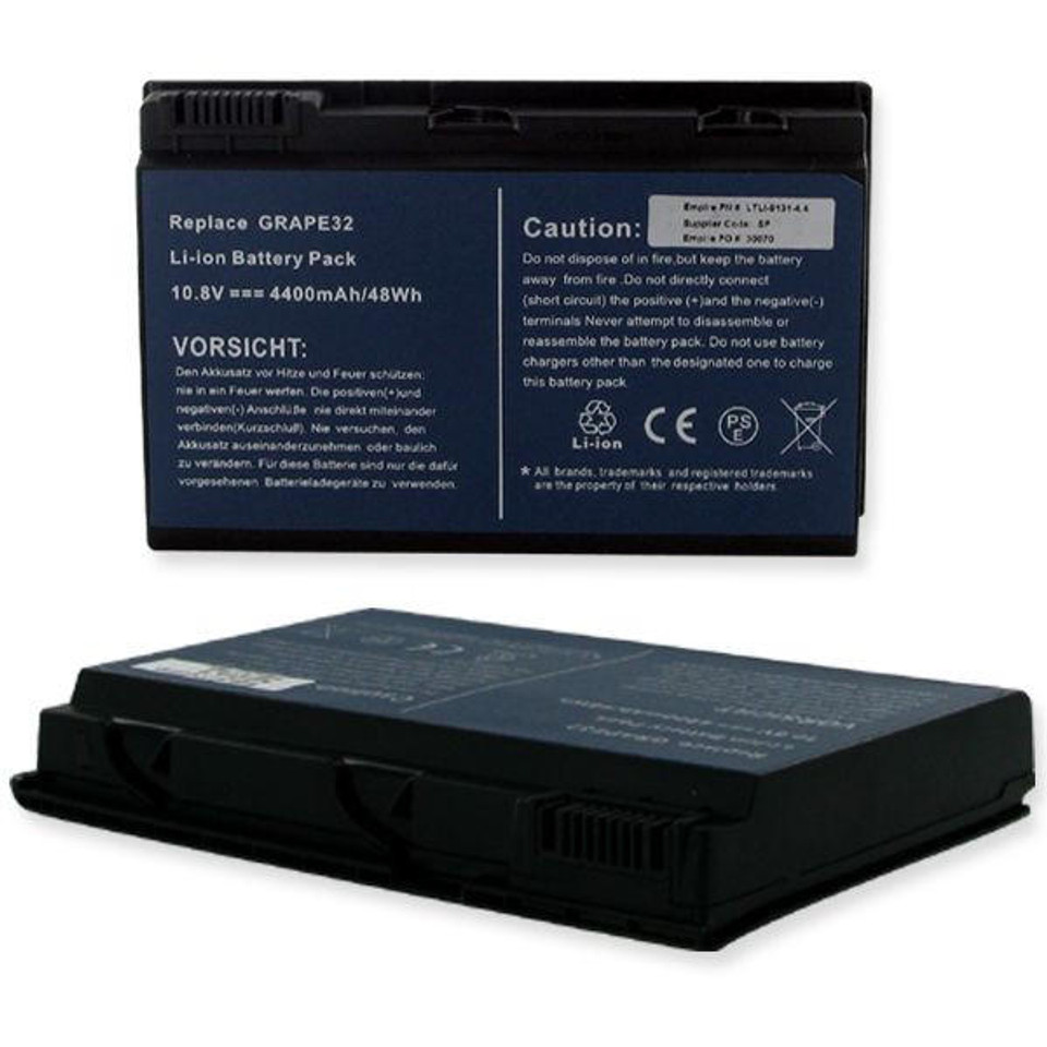 Empire Scientific Acer TravelMate 7520G Laptop Battery BB-193815 