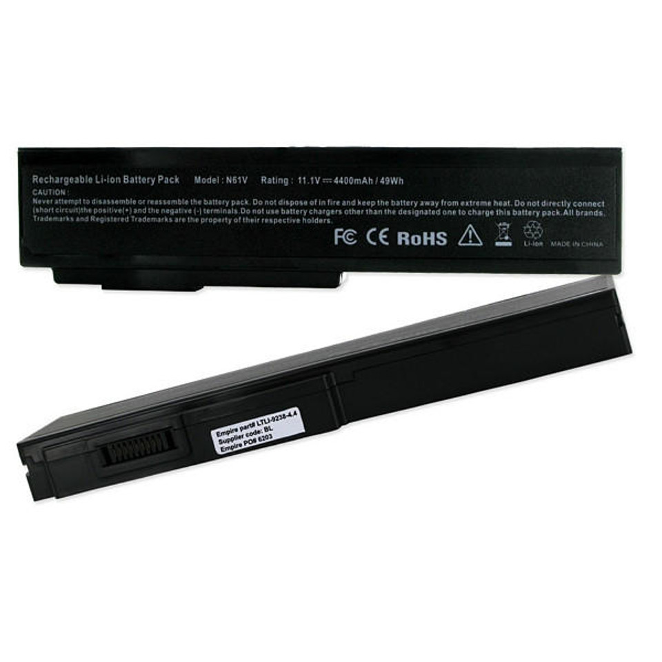 Empire Scientific Asus M70Sa Laptop Battery BB-205662 