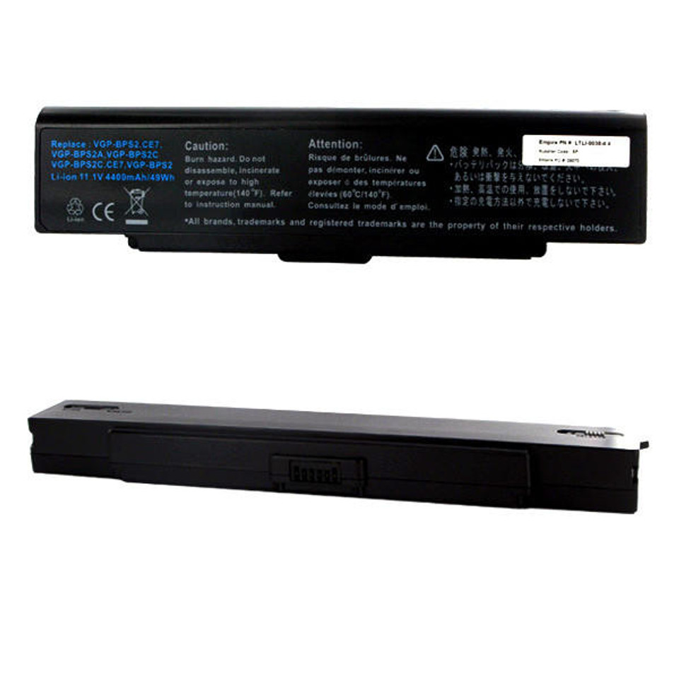 Empire Scientific Sony VAIO VGN-AR31M Laptop Battery BB-187767 