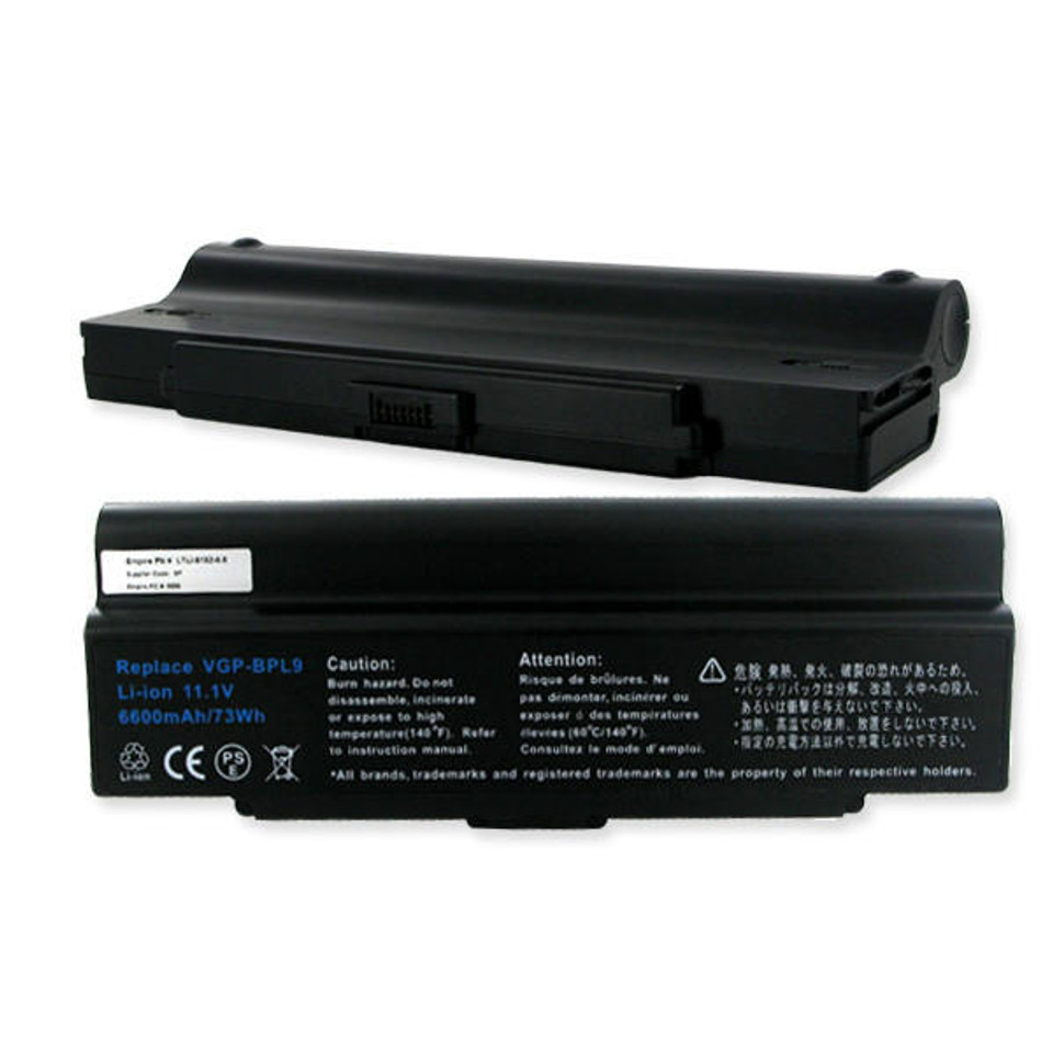Empire Scientific Sony VAIO VGN-CR21E/L Laptop Battery BB-198462 