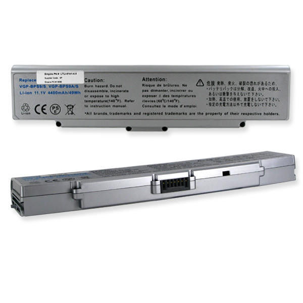 Empire Scientific Sony VAIO VGN-CR590EBT Laptop Battery BB-196696 