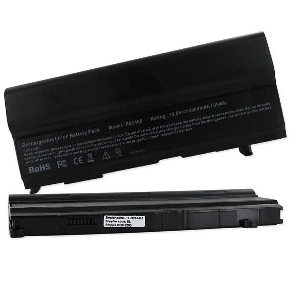 Empire Scientific Toshiba Equium A110-276 Laptop Battery BB-205759 Empire Scientific Toshiba Equium A110-276 Laptop Battery BB-205759