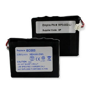 MP3 PLAYER BATTERIES Apple iPod M9804KH/A BB-094859