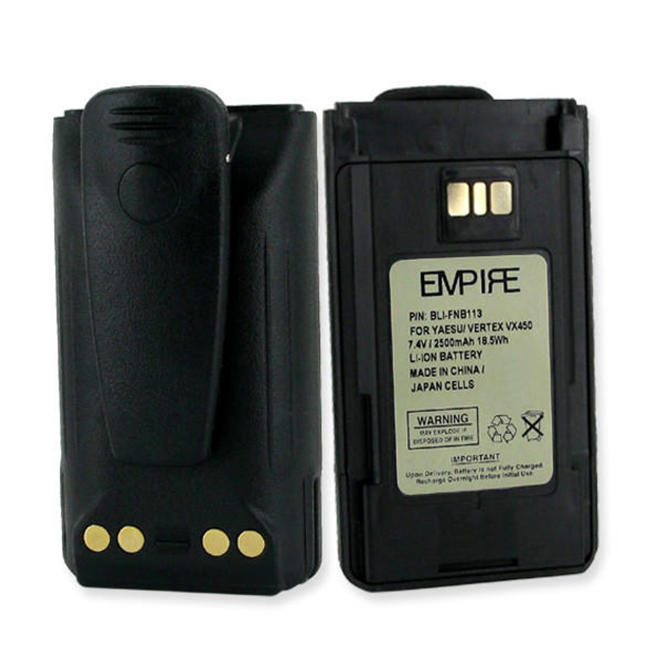 Empire Scientific Vertex VX451 Two-way Battery BB-146302