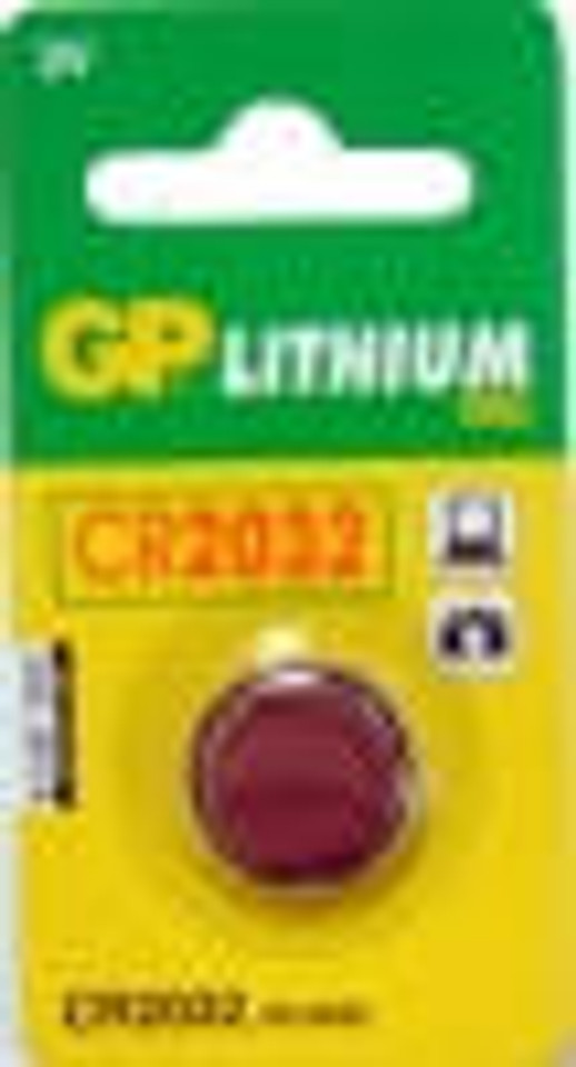 WATCH BUTTON CELL DL2032 - 3V lithium button cell 210mAh BB-000434