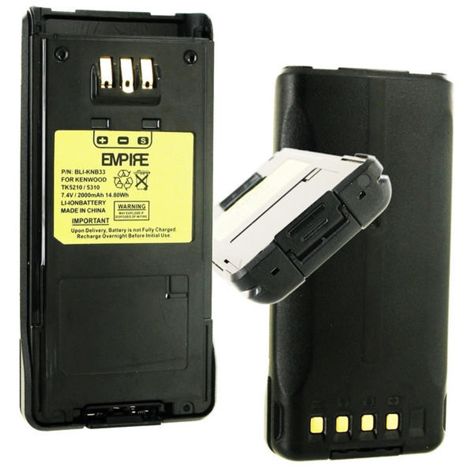 KENWOOD NX410 7.4V 2000MAH LI-ION REPLACEMENT BATTERY