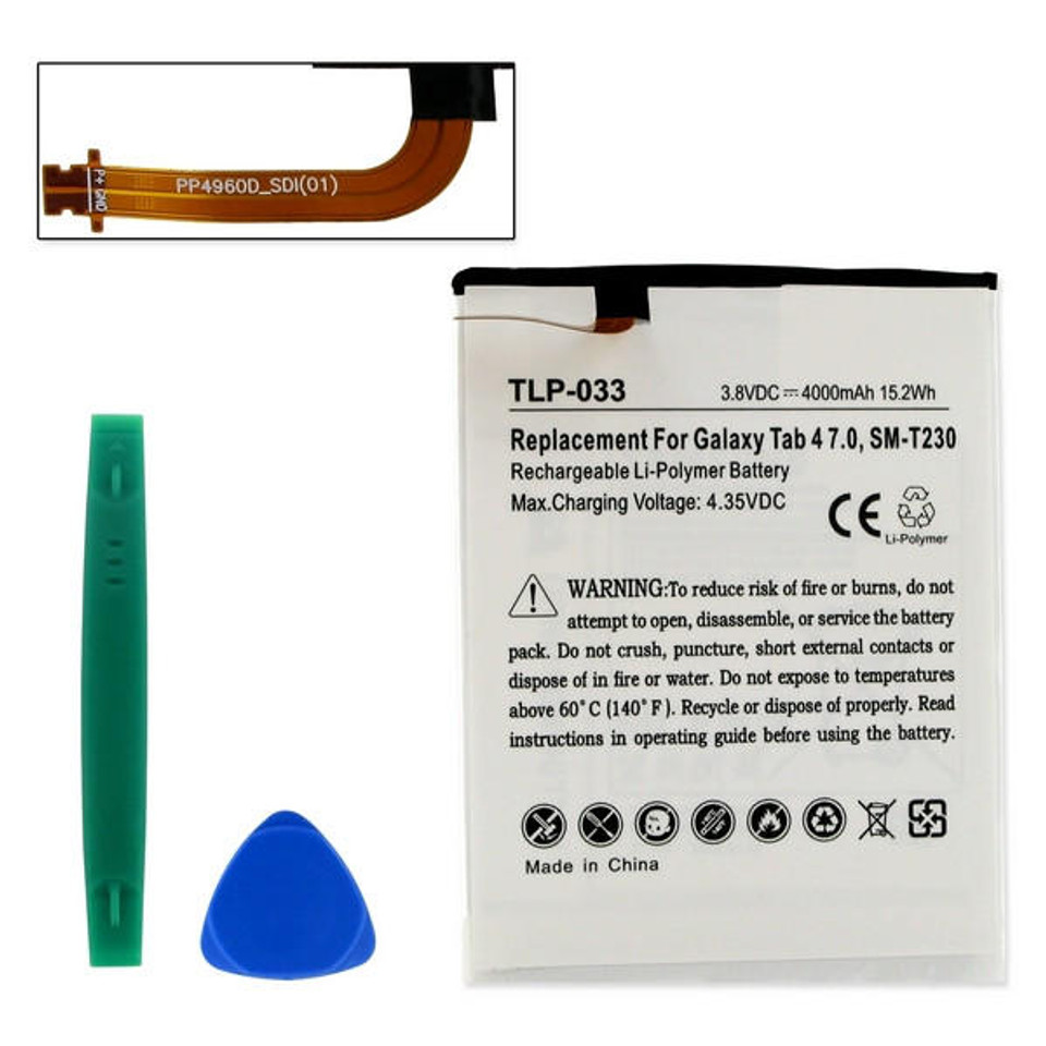 Samsung Tablet Battery Samsung Galaxy SM-T237 Replacement Tablet Battery With Tools