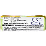 Batterie De Remplacement Pour Braun Oral-B Triumph 9500/9900 - 2500mAh 1.2V NiMH - Marque Vhbw - Neuf