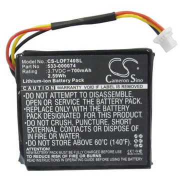 Powersmart Batteria Per Logitech Clearchat 981-000068