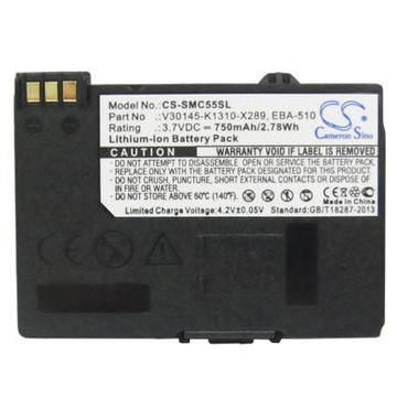 Ultra Batteria per Siemens A51 A52 A55 C55 M55 S55 C56 Cellulare Batteria