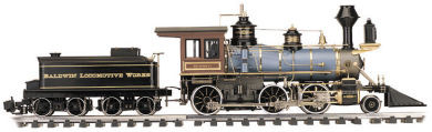 Baldwin Locomotive Works 1:20.3 Scale 2-6-0 Mogul - RLD HOBBIES, LLC