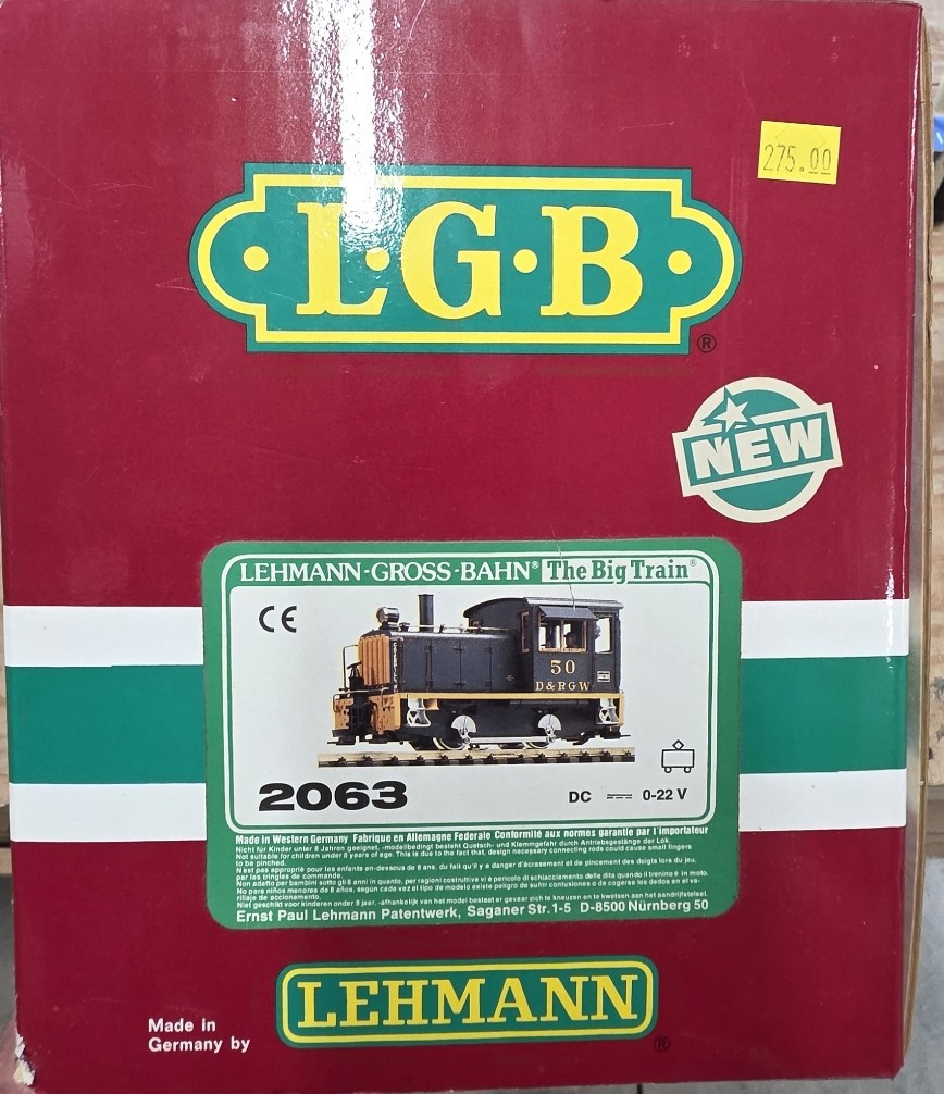 LGB D&RGW #50 Diesel Switcher NIB - RLD HOBBIES, LLC
