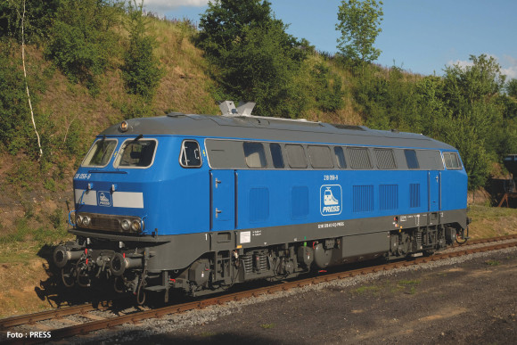 Press VI BR 218 Diesel Loco, Sound