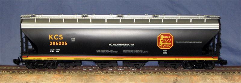 KCS 4-Bay Hopper Limited Run In 4 Road Numbers - RLD HOBBIES, LLC
