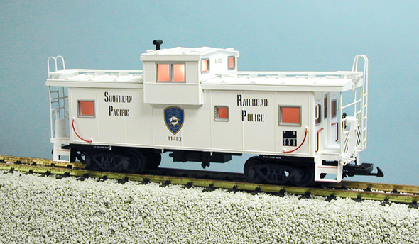 Southern Pacific Police Caboose - White