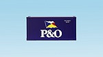 P&O 20' CONTAINER SMOOTH SIDES BLUE
