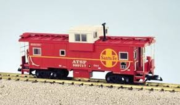 Santa Fe Ext Vis Caboose - Red/White (999719)