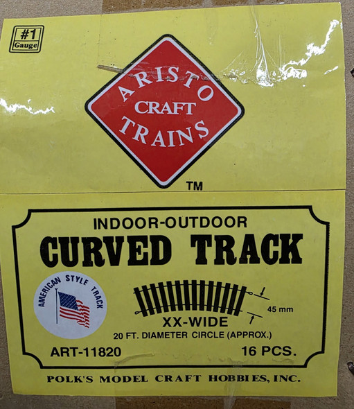 Aristo Craft 20ft Brass Curve Track  Full Circle
