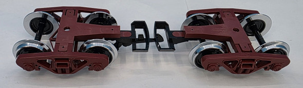 LGB Modern Roller Bearing Trucks Rust (2)